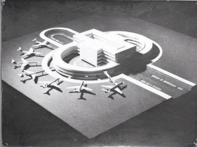 Прикрепленное изображение: Новое здание Симферопольского аэропорта(проект) 1981.jpg